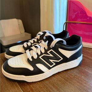 New Balance Classic Black and White Shoes